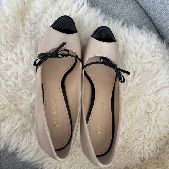 Enzo Angiolini Nude Black Pump - Picture 2 of 7
